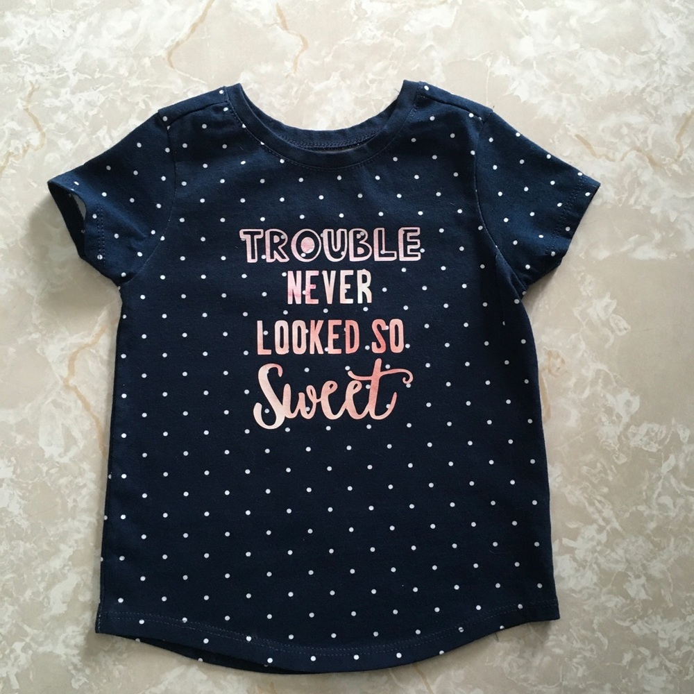 Toddler Navy Blue Tee